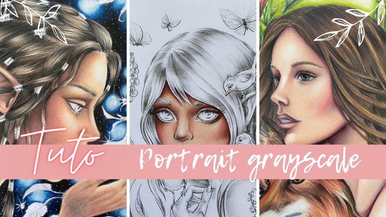 TUTO COLO - Portrait grayscale