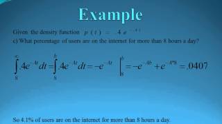 Cumulative Distribution Functions - Extra Examples