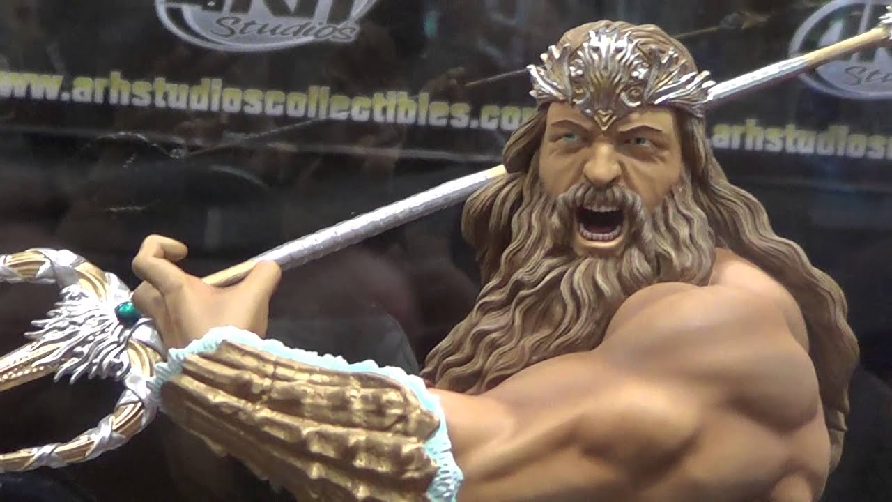 Poseidon Statue by ARH Studio at NYCC 2015
