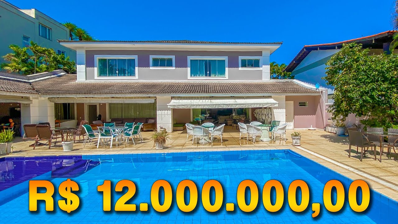 MARAVILHOSA MANSÃO DE 1.400M² DE ÁREA CONSTRUÍDA À VENDA NA BARRA DA