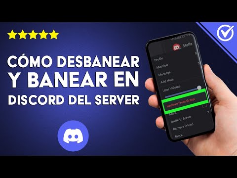 ¿Cómo desbanear o banear en DISCORD a otro usuario molesto del server?