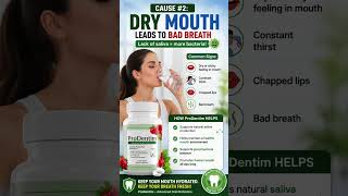 🚨 Bad Breath Even After Brushing? Here's Why! #healthyteeth #teethwhitening #teethdecay