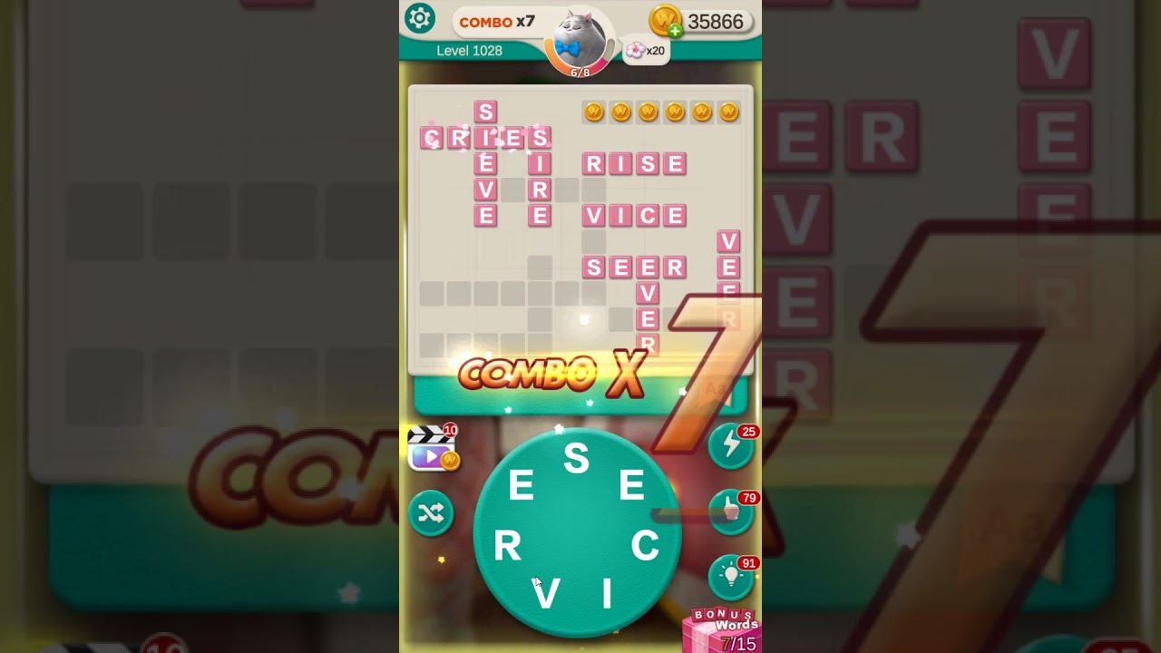 WORD VILLAS level 1028