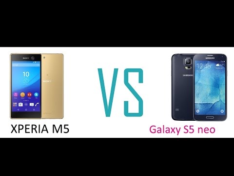 SONY XPERIA  M5 vs Samsung Galaxy S5 neo