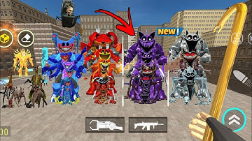 Nextbots in playground updated new zoochosis characters soon ? mecha titans 😱 chasing nextbots 🔥