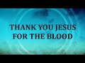 Thank You Jesus For The Blood Instrumental