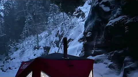 Backcountry ski : campout   4K