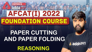 AFCAT 1 2022 | Reasoning | Paper Cutting and Paper Folding