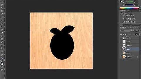 How to Carve Wooden Chiseled Effect in Adobe Photoshop C S 6 Tutorial.