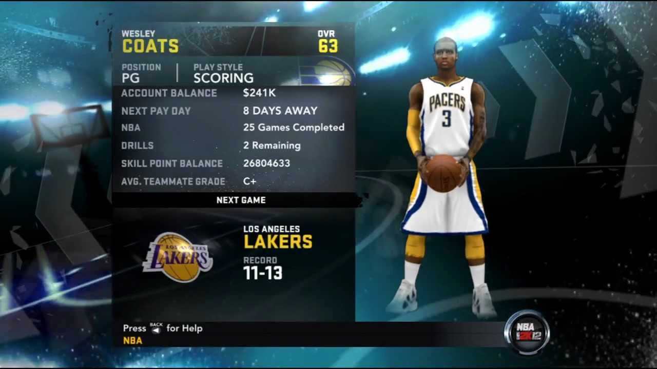 NBA 2k12 MyPlayer Mod Hack 99 Overall Xbox 360 - YouTube