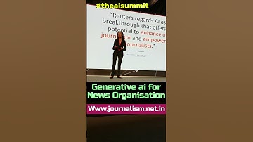 Generative Ai for News Organisation Reuters #ai #artificialintelligence #generativeai #reuters