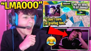 Clix & Ronaldo React to "Clix OUTRAGED After Unknown GRIEFS Him in FNCS Finals! (Fortnite)"