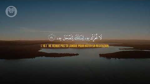 ❤️  Tarek Mohammad طارق محمد   Sourate Al Qiyamah سورة القيامة ❤️