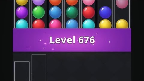 Color Bubble - Ball Sort Puz (Level 676)