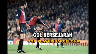 GOL PERTAMA para pemain bintang untuk barcelona
