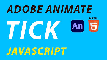 Adobe Animate CC 2024 - Tick event tutorial - JavaScript  - HTML5