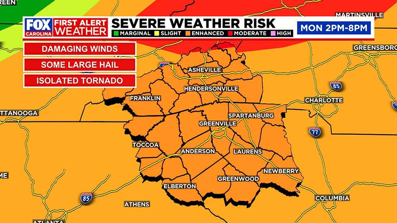FIRST ALERT WEATHER DAY: Timeline for severe storms - YouTube