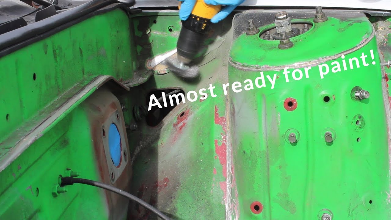 stripping and cleaning the engine bay YouTube