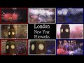 Happy New Year ! 2019-2012 LONDON Fireworks Compilation / MULTI REACT-A-THON