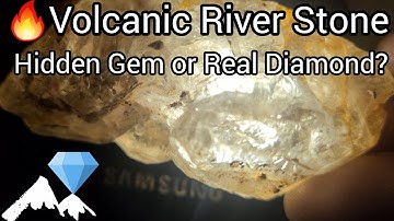 Mysterious Stone Found Near a Volcano — Could It Be a Raw Diamond?