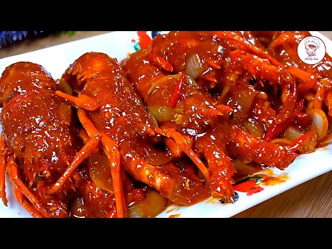 Resep Udang Lobster Saus Padang
