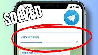 How to make text bigger in Telegram chats