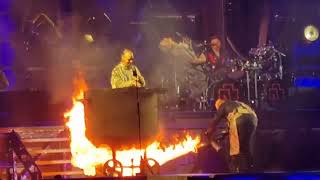 Rammstein - Mein Teil, Flake cooking 31.07.2023 Chorzów live