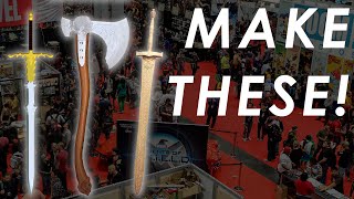 Make HUGE and STRONG cosplay props with ANY printer: a step by step guide