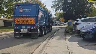 Republic Services 2567 Oshkosh quiet electric McNeilus ZR/ZSL on trash 