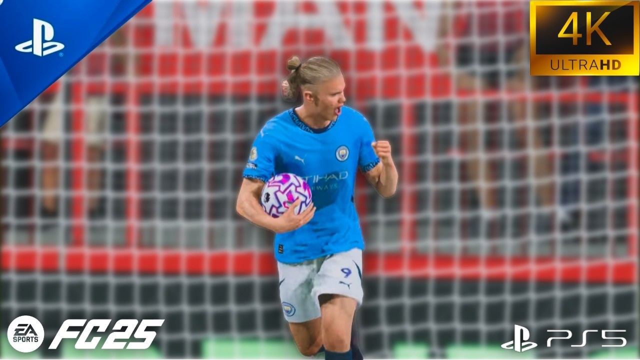 Man City vs Man United - Premiere League 25/26 | FC25 | 4K | PS5