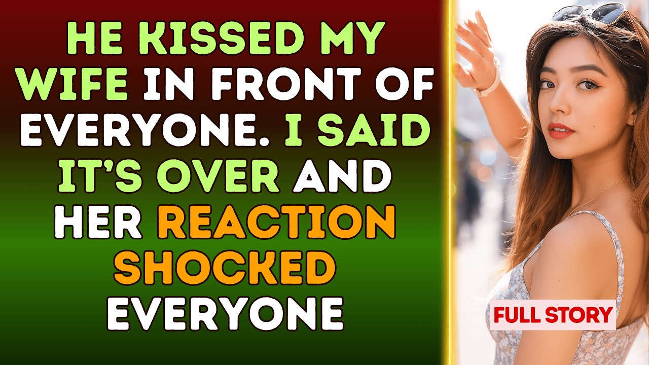 He Kissed My Wife in Front of Everyone — I Said It’s Over and Her