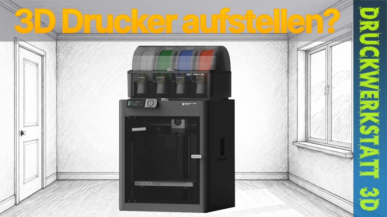 Wo dein 3D-Drucker wirklich stehen sollte – keine Wissenschaft, aber entscheidend