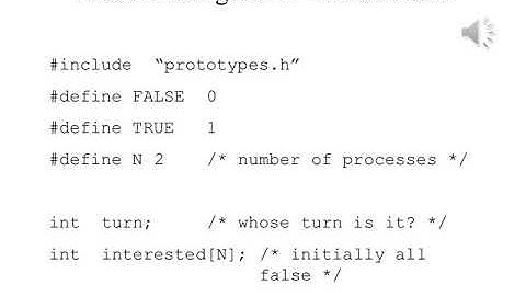 Operating Systems Lecture 6 Part 2