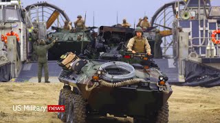 Thousand Amphibious and Armored Vehicle arrive in Subic Bay,Phillipines