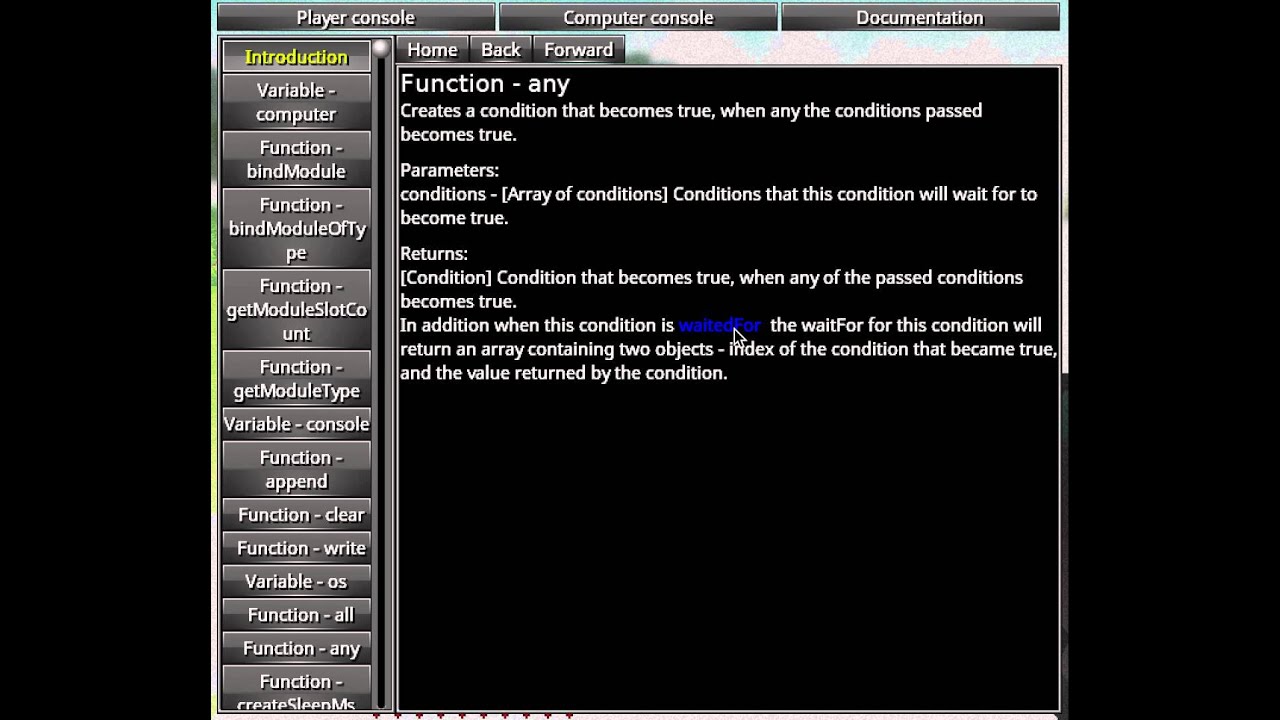 Terasology - ModularComputers - auto-created documention
