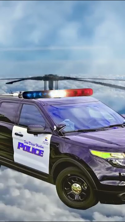 variasi suara sirene mobil polisi VS klakson bus #polisi #sirene #sv #variasi suara #schoolbus