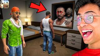 Franklin Found Scary GRANNY in INDIAN BIKE DRIVING 3D😱