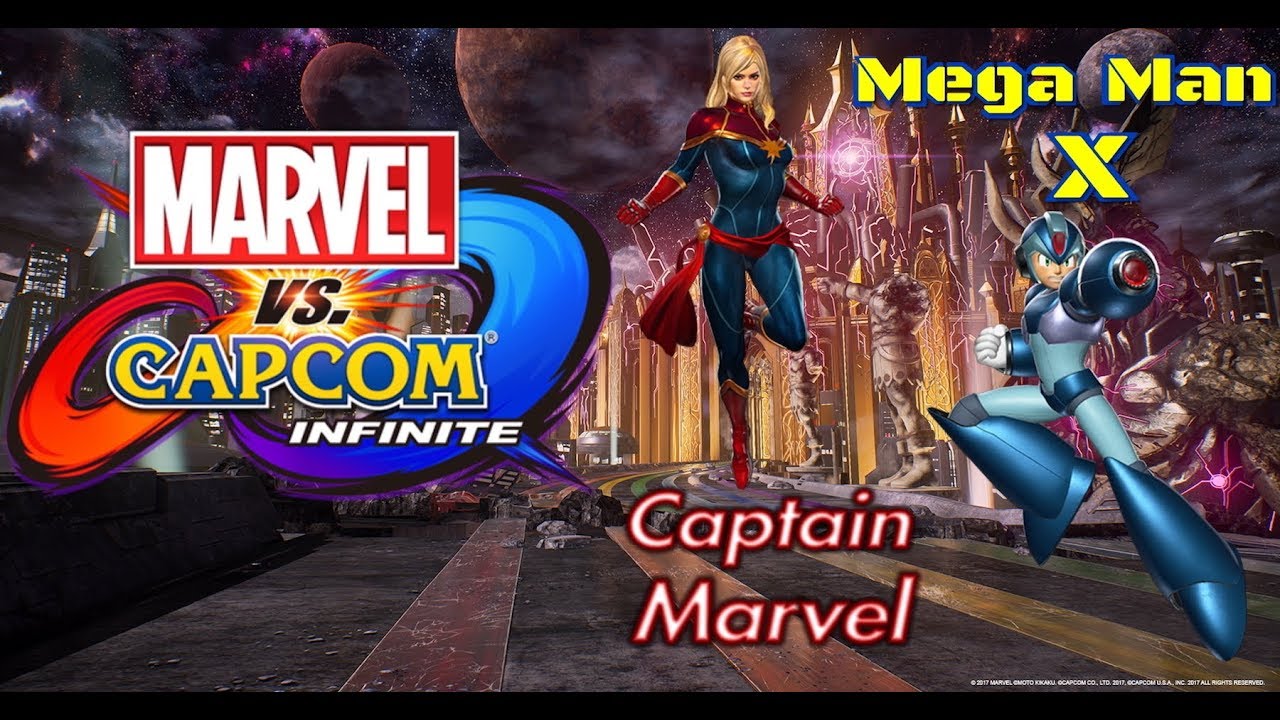 Marvel VS. Capcom: Infinite (MVCI) - Mega Man X & Captain Marvel Combo ...