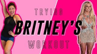 Britney Spears' Instagram Workout | Cassey Tries Celebrity Workout
