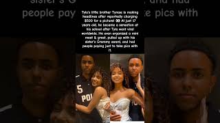 Tyla’s Brother Charging $500 for Pics with HER Grammy?! #tyla #brother #shorts #youtubeshorts Content