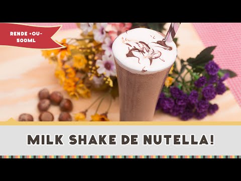 Milkshake de Nutella - Receitas de Minuto EXPRESS #143