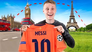 I Flew To Paris To Buy A MATCHWORN Messi Shirt!