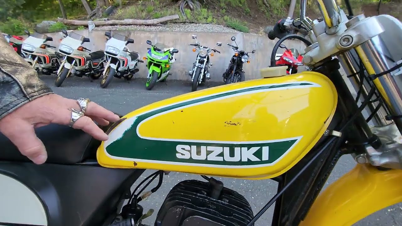 CLASSIC 74 TM250 SUZUKI MINT ORIGINAL SURVIVOR - YouTube