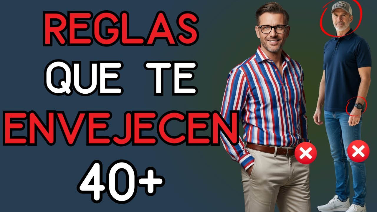 Ropa Casual +40: Reglas que Debes Romper para Verte Más Moderno | Moda Hombres 40+