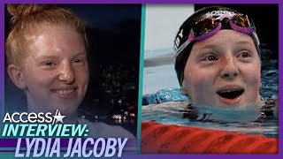 Lydia Jacoby Reveals Which Olympian Gave Her Pink Childhood Goggles