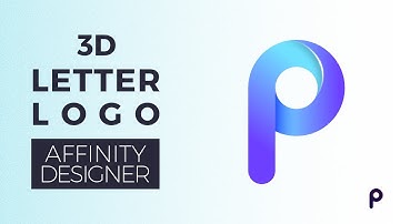 3D Letter Logo Design Tutorial   Affinity Designer