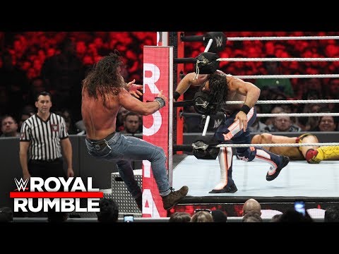 Seth Rollins eliminates Elias from the Royal Rumble Match: Royal Rumble 2019 (WWE Network Exclusive)