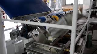 Sinmag Depanner machine吐司脱盖脱模线