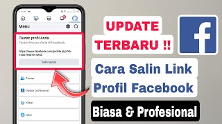Cara Melihat Link FB Kita Sendiri