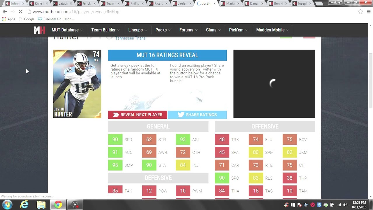 MUT 16 Gold Gems and their elite comparisons - YouTube